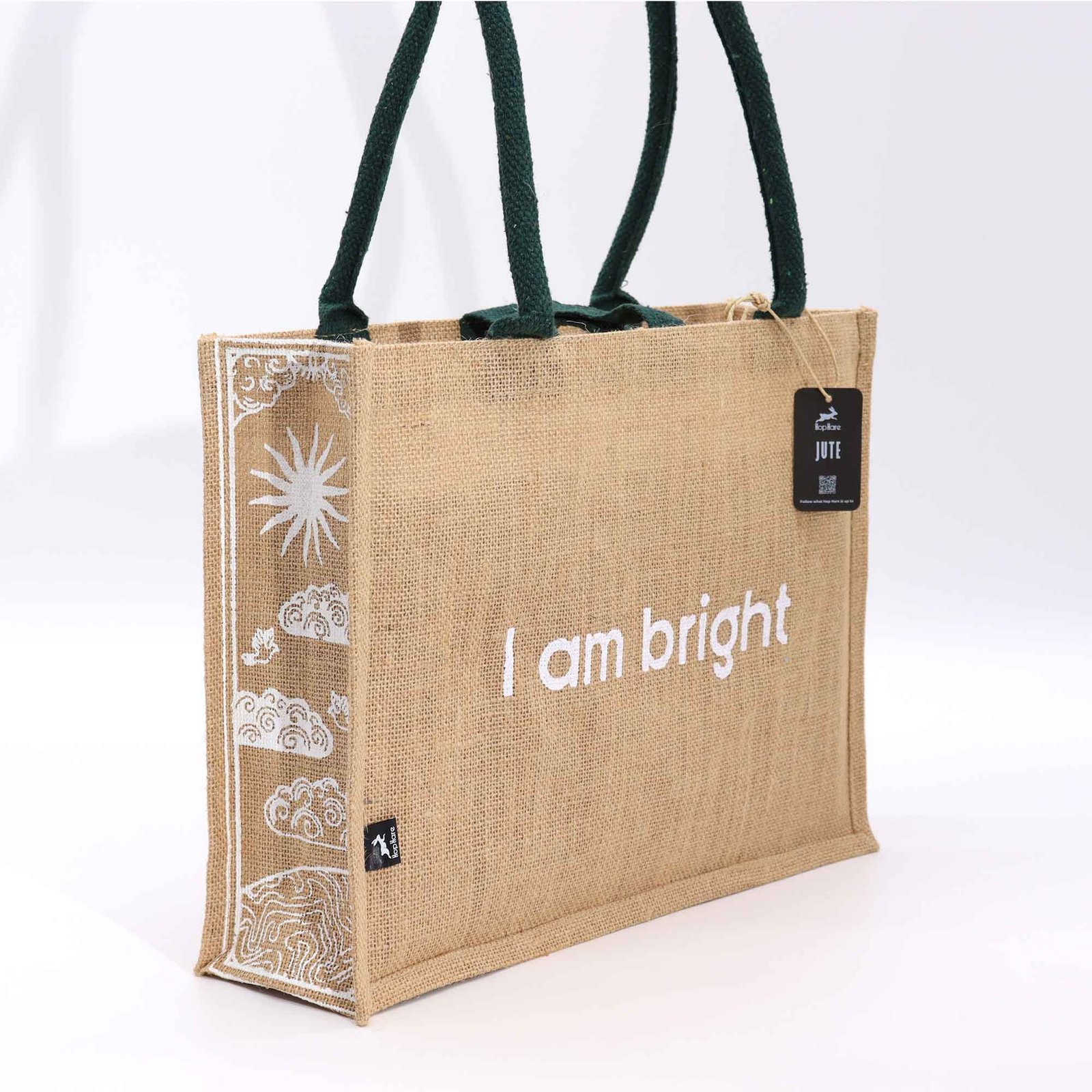 bolsa de yute para mujer i am brigth
