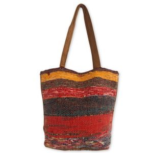 bolso tapete reciclado tonos