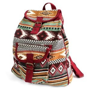 mochila jacquard
