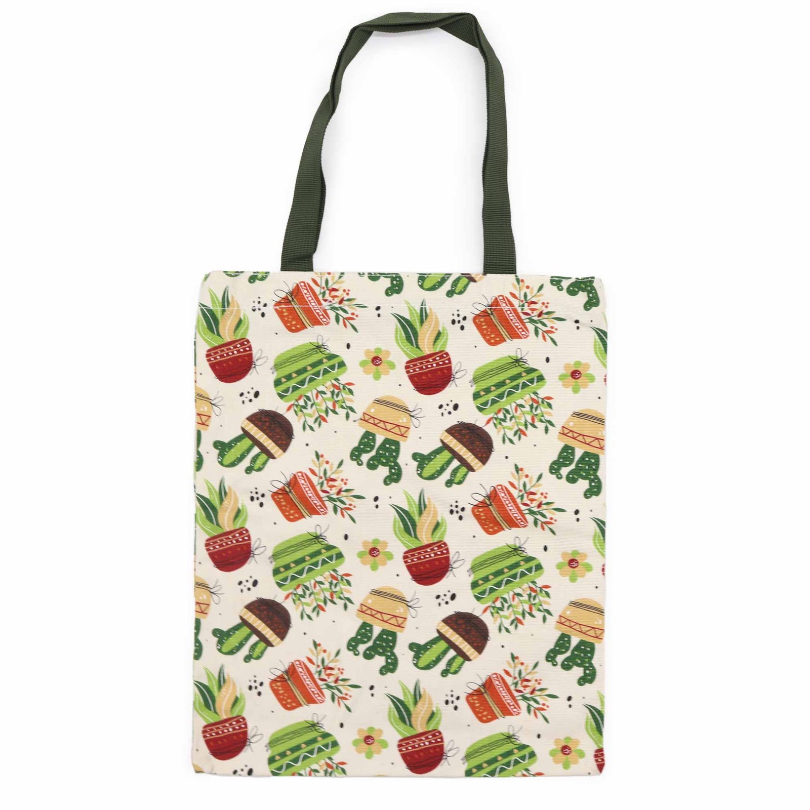 bolsa tote bag diseño cactus