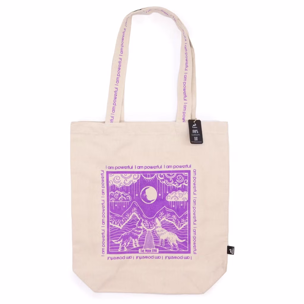Bolsa tote bag algodón Hop Hare - Poderosa