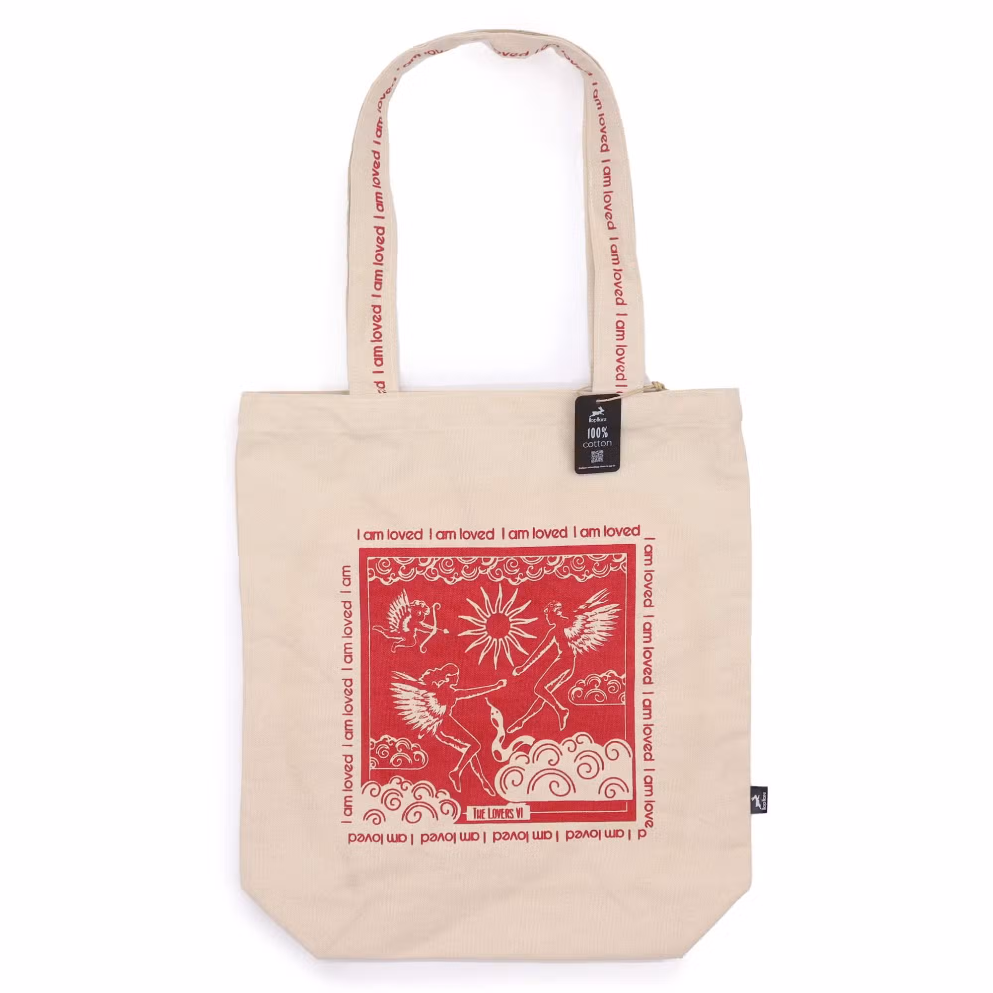 Tote bag de algodon Hop Hare - Amada