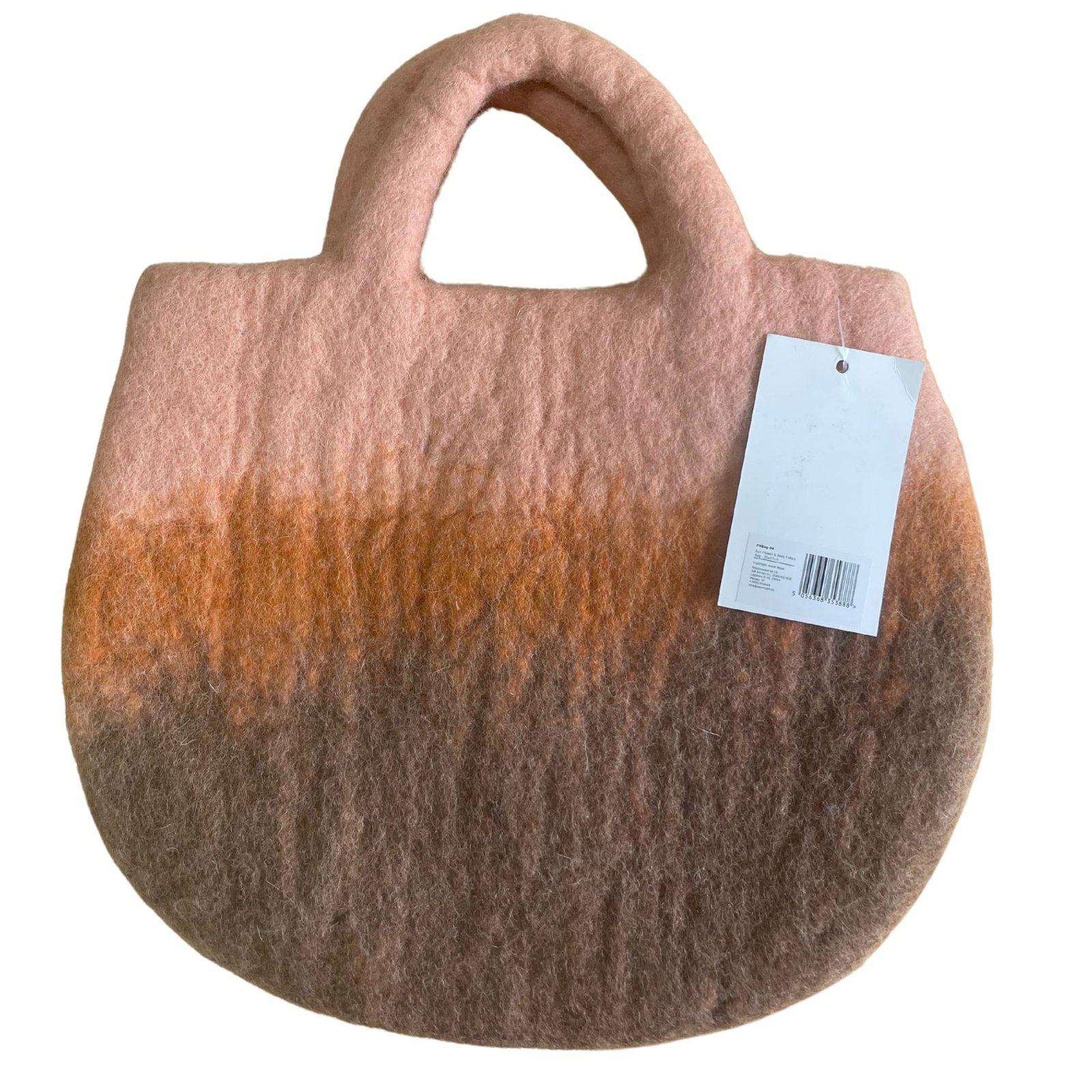 Bolsa de fieltro con girasoles y abejas - 35 x 27 cm - Imagen 4