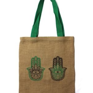 Bolsa de Yute Grande - 3 Diseños ( Aleatorio)