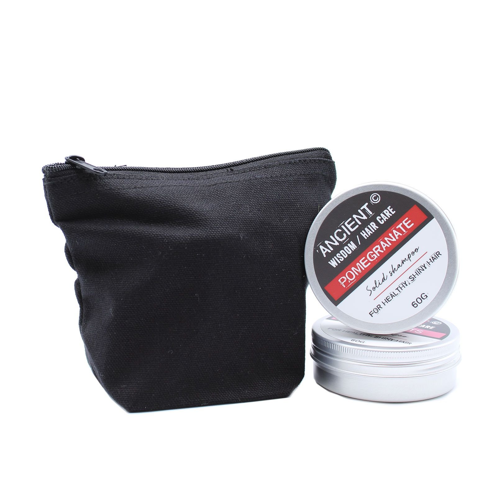 Neceser de algodón negro 10 oz - Mini bolso - Imagen 3