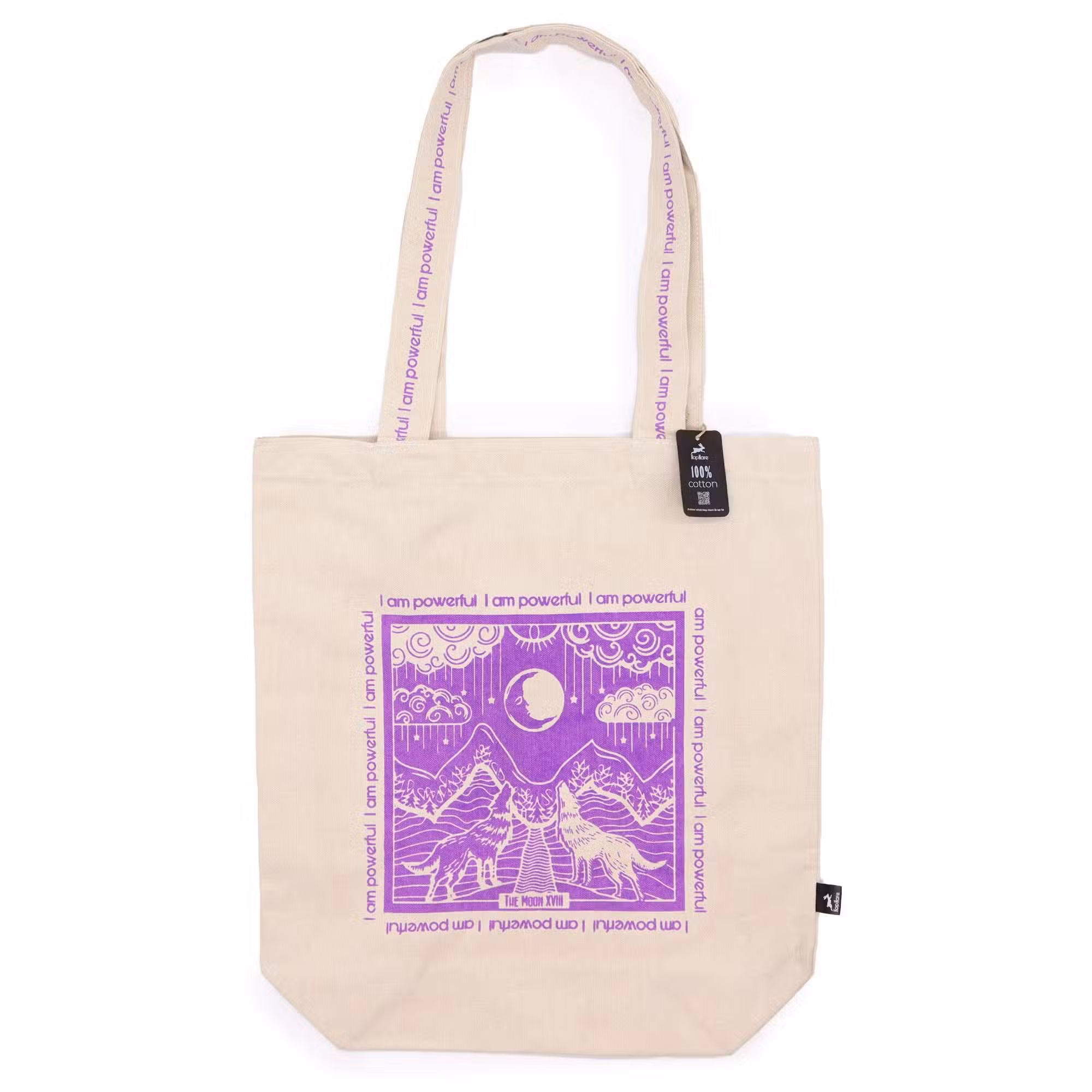 Bolsa tote bag algodon Hop Hare