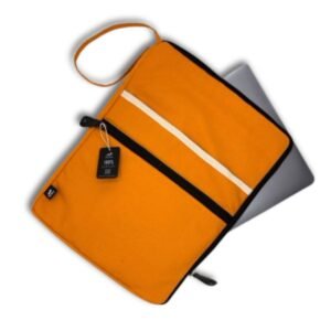 Funda Grande de Lona para Portátil - Naranja