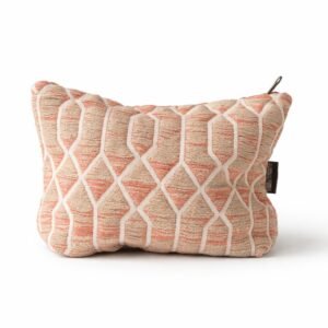 Neceser Nomad Sari Indian Jacquard - Rose Lattice - Sundara Oriental