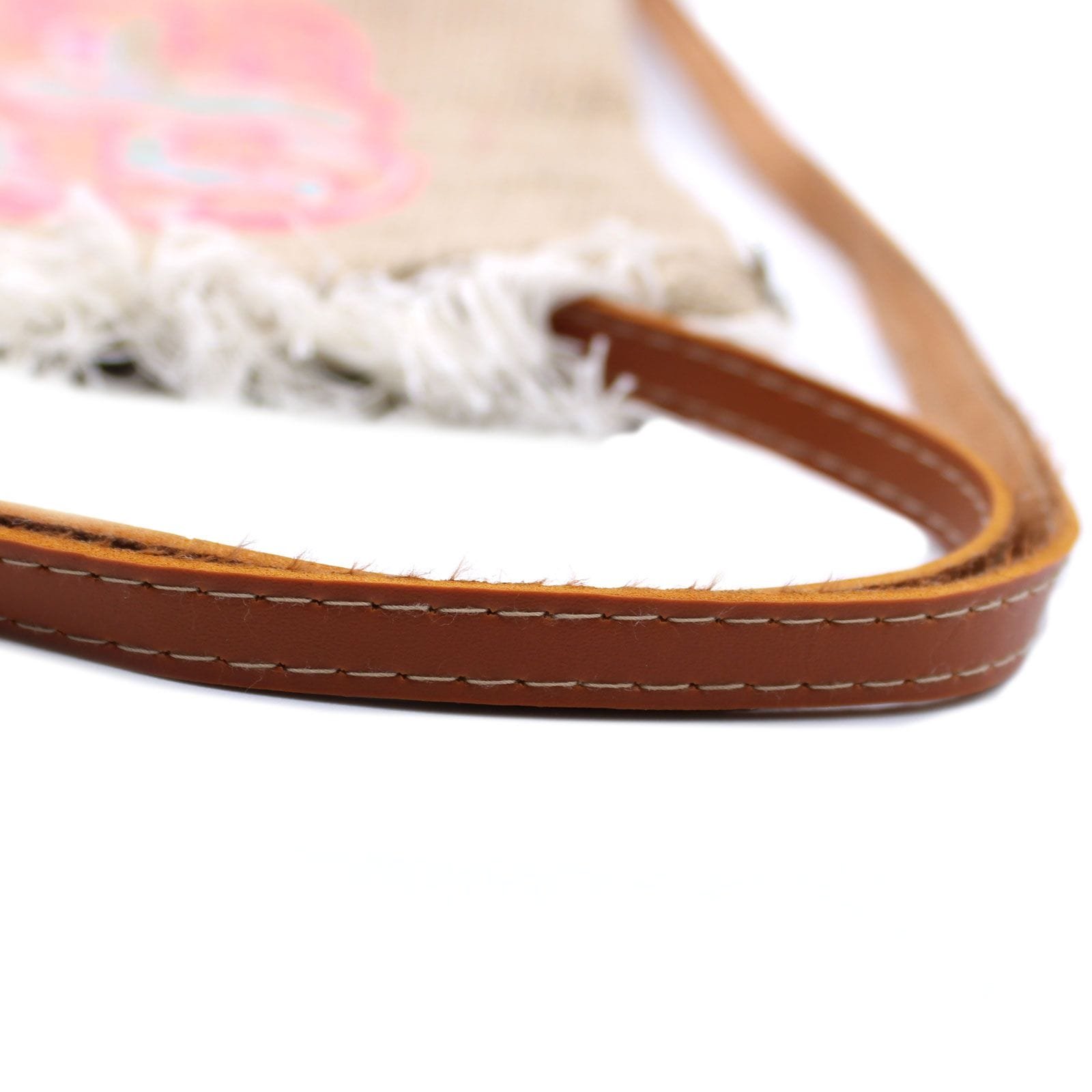 Bolso con flecos - Estampado de Elefante - imagen 3 - Sundara Oriental