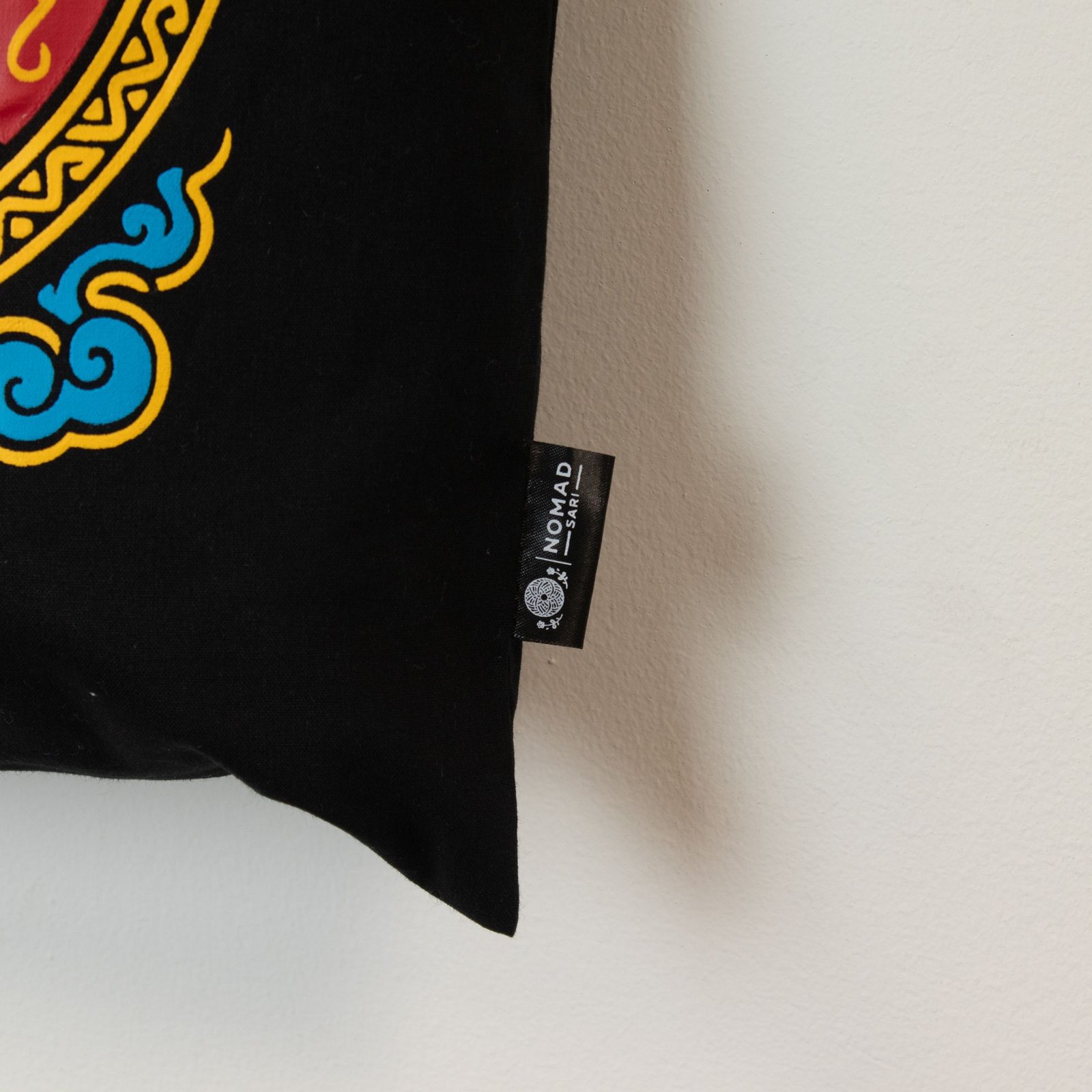 Bolso tote icónico y clásico - Sol del Zodíaco - Negro 6 oz - Imagen 4