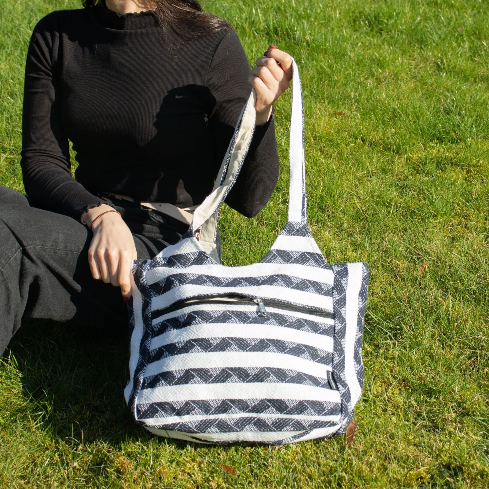 Bolsos Jacquard Naturales – Atlas Nómada – Bolso Musa Viajera - imagen 9 - Sundara Oriental