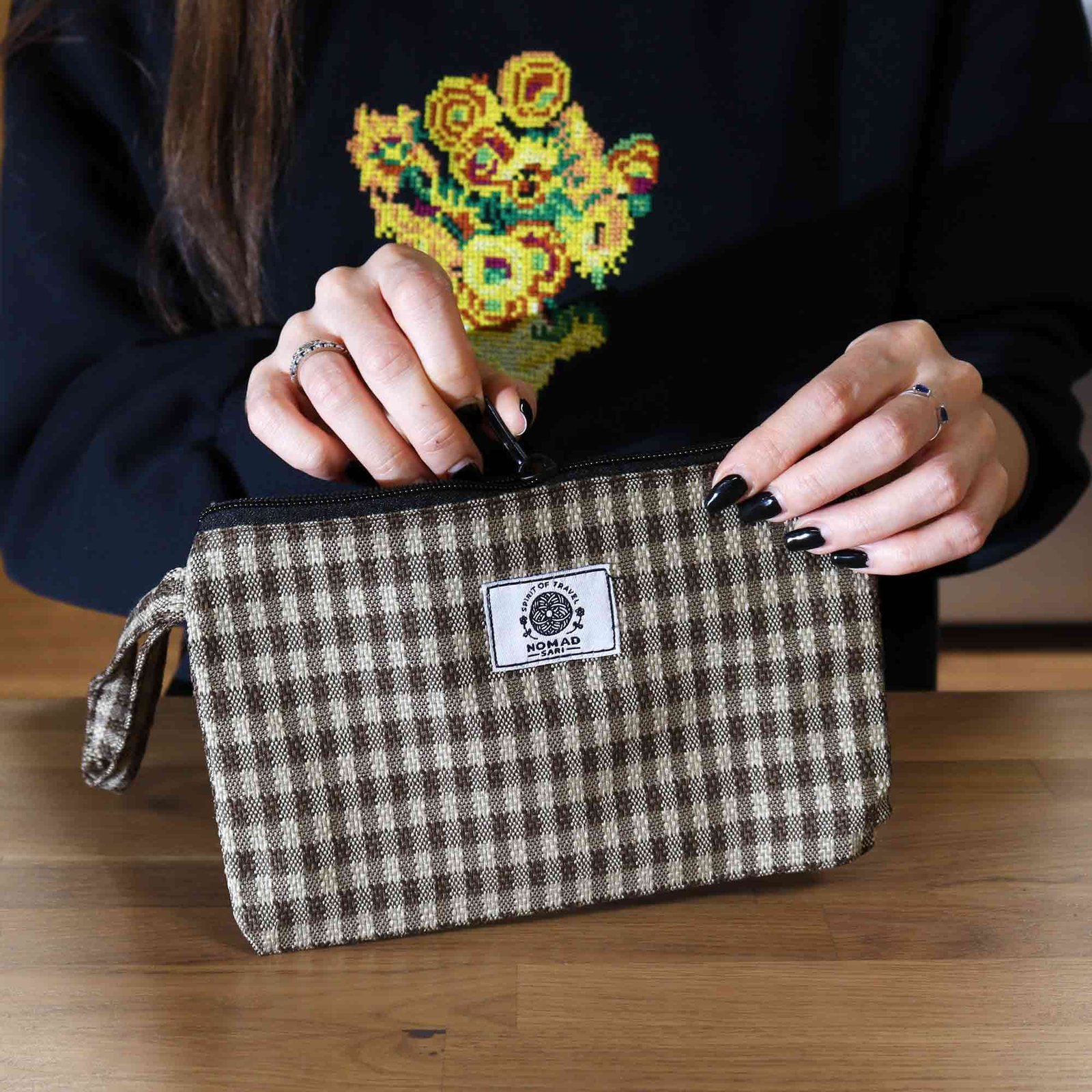 Bolsitas de Regalo de Tela Estampada, Diseño Surtido - Sundara Oriental
