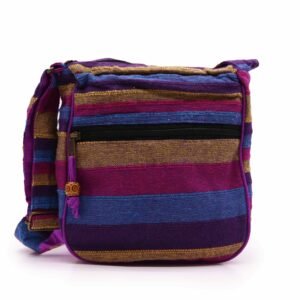 Bolso Bandolera Nepalí, Flores Silvestres - Sundara Oriental