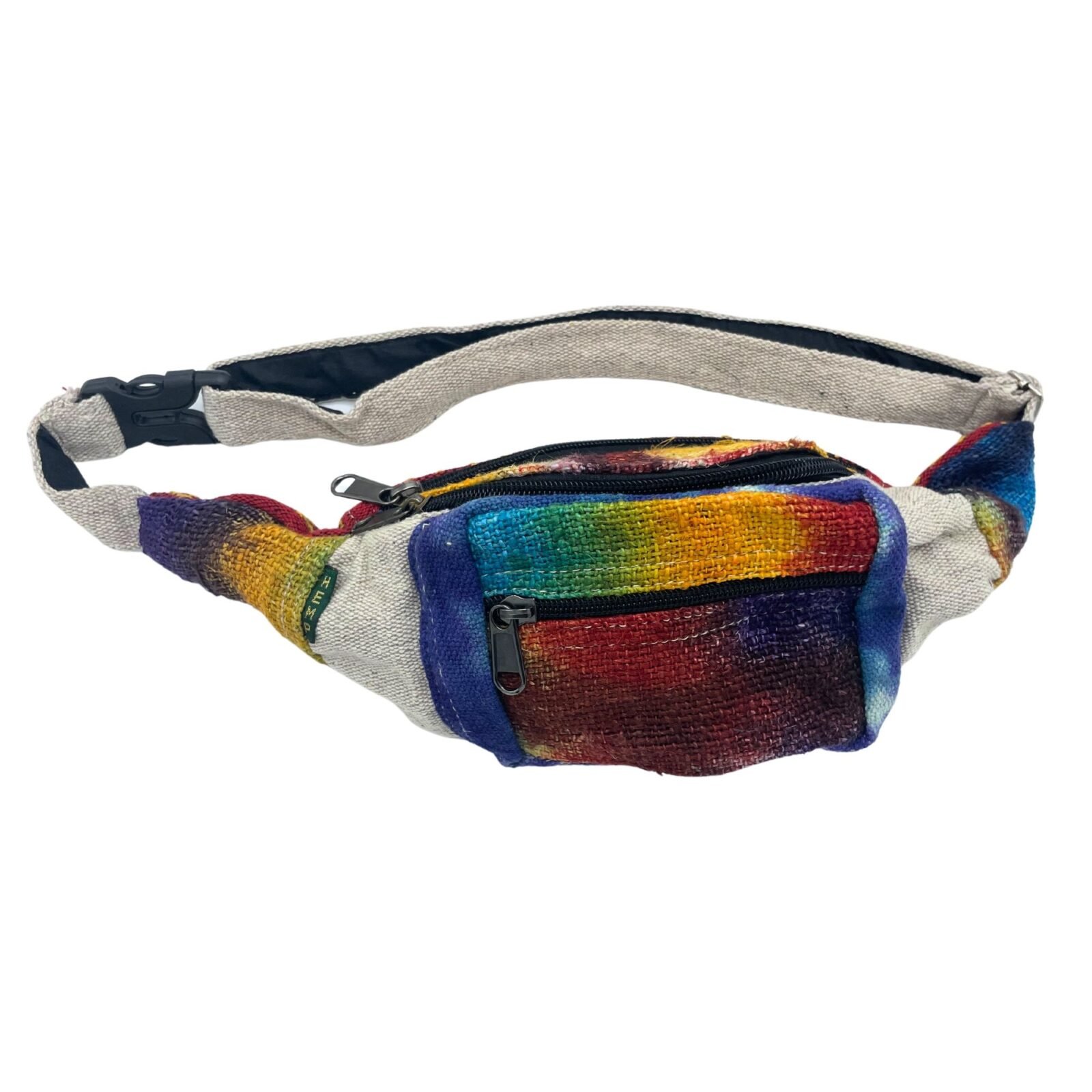 Riñonera de Cáñamo Tie-Dye - Sundara Oriental